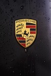porsche, 911, carrera, 4s, logo, badge, emblem, coat, mask, water, nature, drops, shine, expensive, luxury, auto, vehicle, transport, automobile, technology, drive, motor, transportation, design, metal, chrome